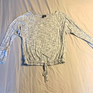 Long sleeve lounge top